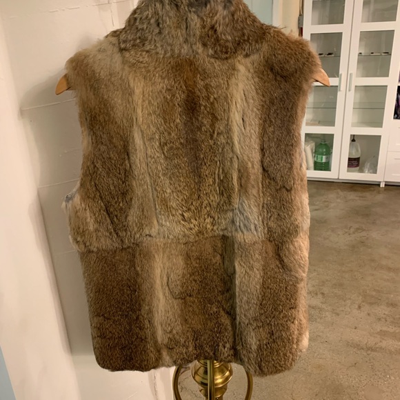 Real rabbit fur vest - Picture 2 of 6